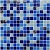 Мозаика Bonaparte Energy 327x327 синяя
