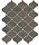 Плитка настенная Арабески Котто 260x300 коричневая 65004