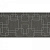 Декор Линен (Linen) 198x400 черный G-143/M/d01