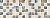 Декор настенный мозаичный Площадь Испании 150x400 бежевый MM15129B