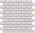 Декор настенный Грасси мозаичный  300x320 серый светлый MM13038