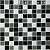 Мозаика Bonaparte Carbon mix 300x300 черная