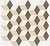 Декор Element Silk (Элемент Силк) Мозаика Куб Ворм 305x330 бежевый