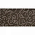Декор Линен (Linen) 198x400 черный G-143/M/d02