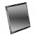 Плитка зеркальная Квадрат 100x100 графит (с фацетом 10 мм)