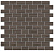 Декор настенный Грасси мозаичный  300x320 коричневый MM13040