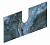 Задняя стенка к столешнице Cono 240x560, из керамогранита Ониче, синяя COb.SG567502R\56