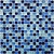 Мозаика Bonaparte Blue Drops 300x300 синяя
