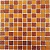 Мозаика Bonaparte Shine Brown 300x300 оранжевая
