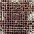Мозаика Bonaparte Choco 327x327 коричневая
